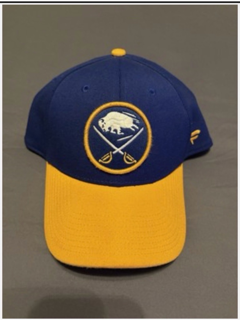 NHL Buffalo Sabres Blue and Gold Baseball Cap